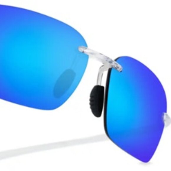 Huron Matte Black - Glacier Polarized – Shady Rays  Shady Rays Glacier Ice Huron Polarized Sunglasses, Unisex - New